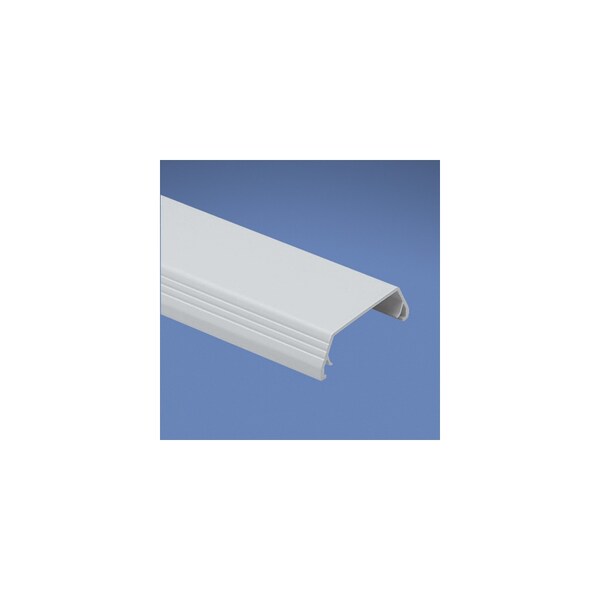 Panduit RACEWAY NONMETALLIC T-45, COVER 2 METER LENGTH, WHITE T45CWH2